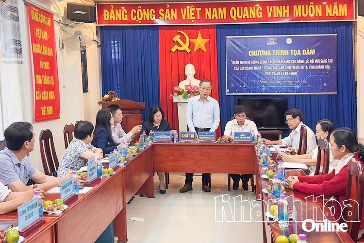Tọa đàm hoàn thiện chính sách thúc đẩy đổi mới sáng tạo của các doanh nghiệp trong bối cảnh chuyển đổi số
