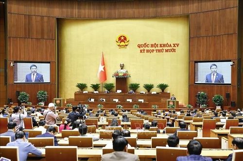 Thông cáo báo chí số 16, Kỳ họp thứ 10, Quốc hội khóa XV